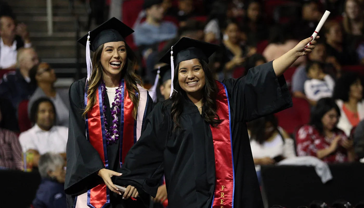 Happy Tassel | Cal State Fresno Undergraduates and Post Graduates Graduation