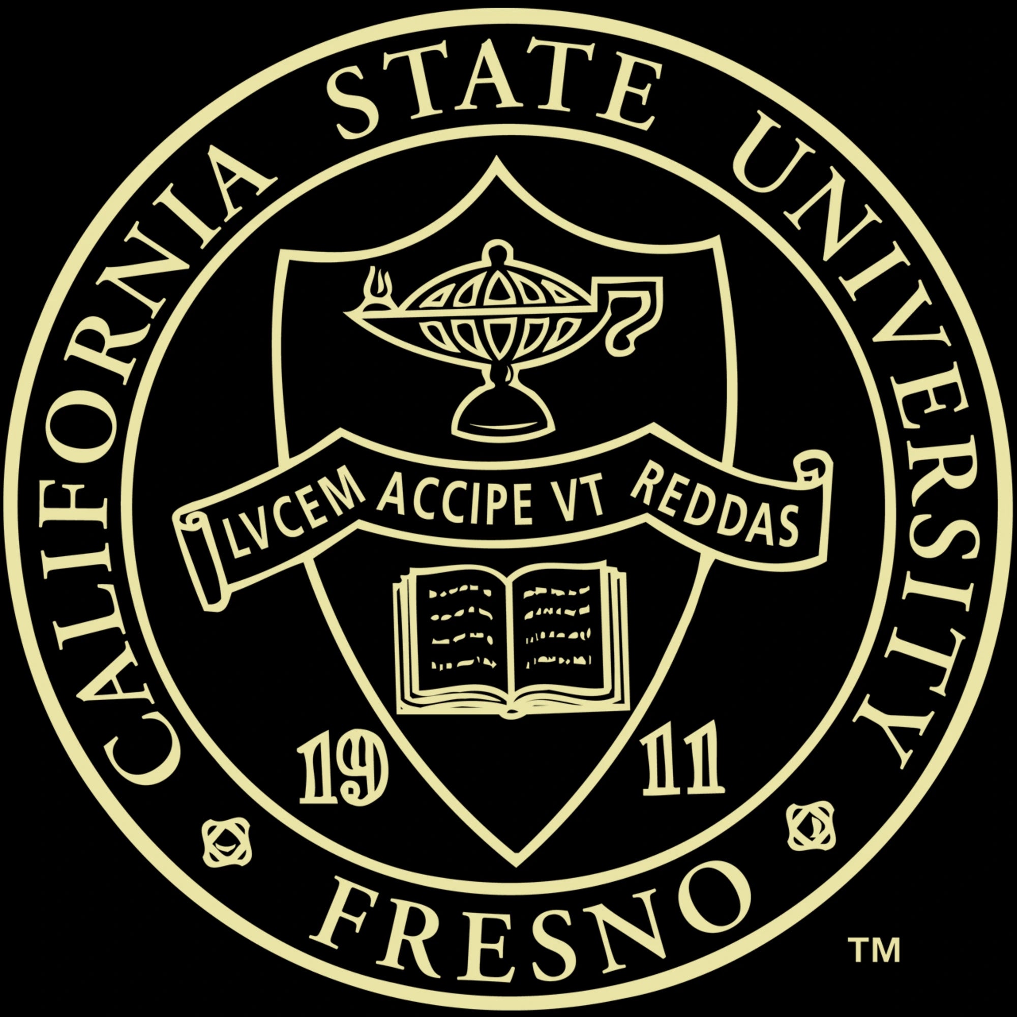 Happy Tassel | Cal State Fresno Gold Seal