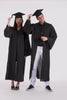 HAPPY TASSEL | Cal State Los Angeles Bachelor's Regalia Set, include bachelors gown with pockets, mortarboard cap, and tassel with year charm.